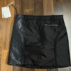 Khaite padded mini skirt